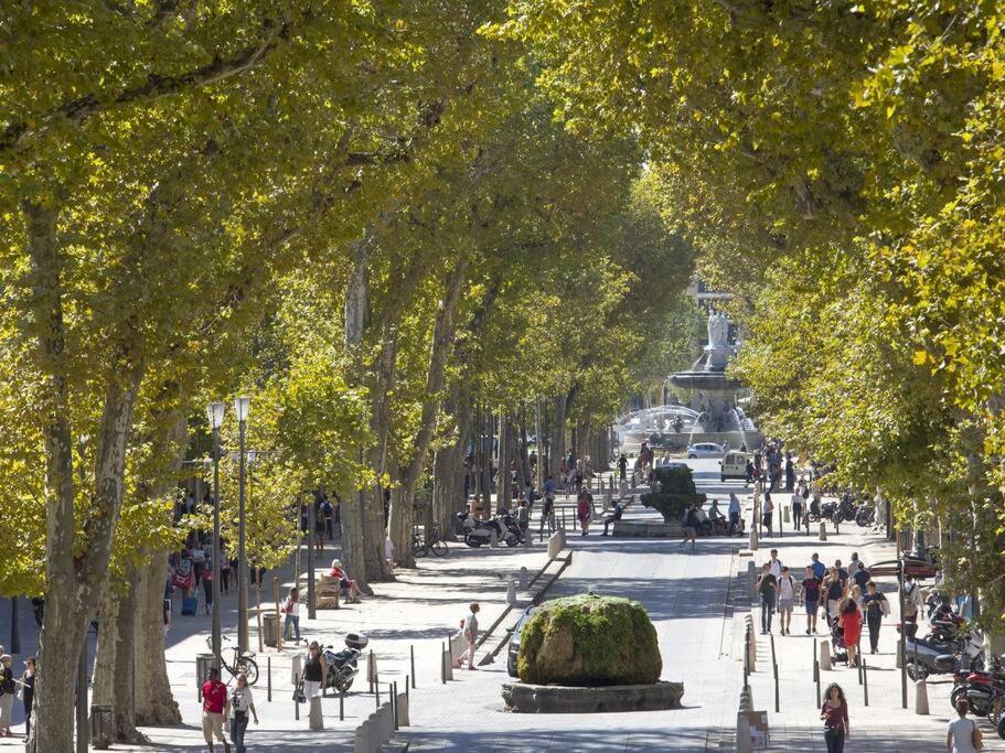 Le Petit Charrier Lägenhet Aix-en-Provence Exteriör bild